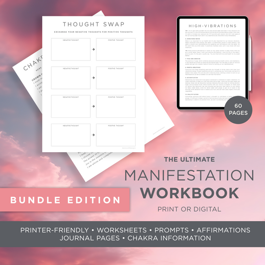 *The Ultimate Manifestation Workbook - Bundle