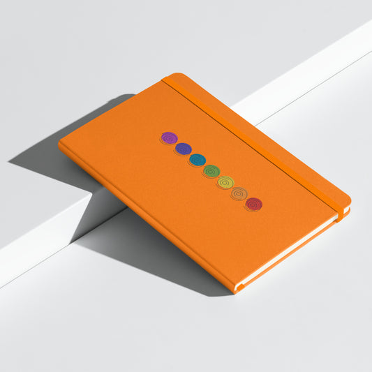 7 Chakras Hardcover Blank Journal