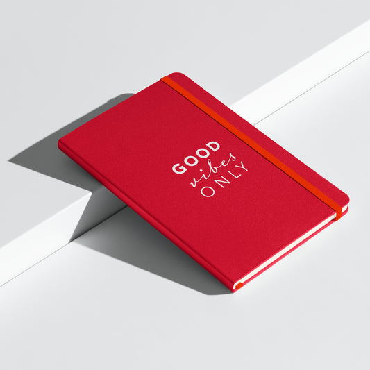 Good Vibes Only Hardcover Blank Journal