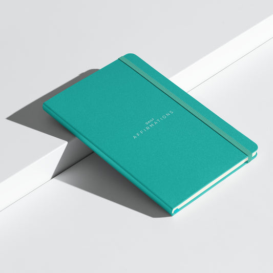 Daily Affirmations Hardcover Blank Journal