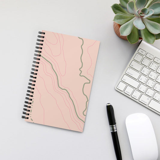 Map Spiral Notebook