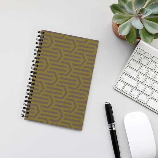 Patterned Notebook Spiral Notebook